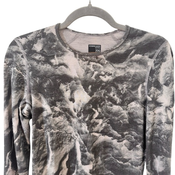 Icebreaker Nature Dye 100% Merino Wool 200 Oasis Top Size Small - Picture 4 of 11